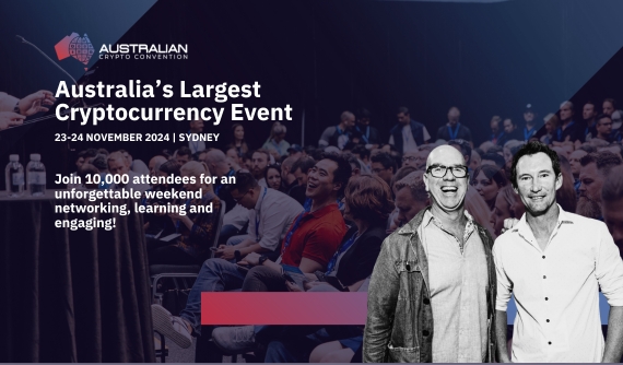 Australian Crypto Convention opens new tab