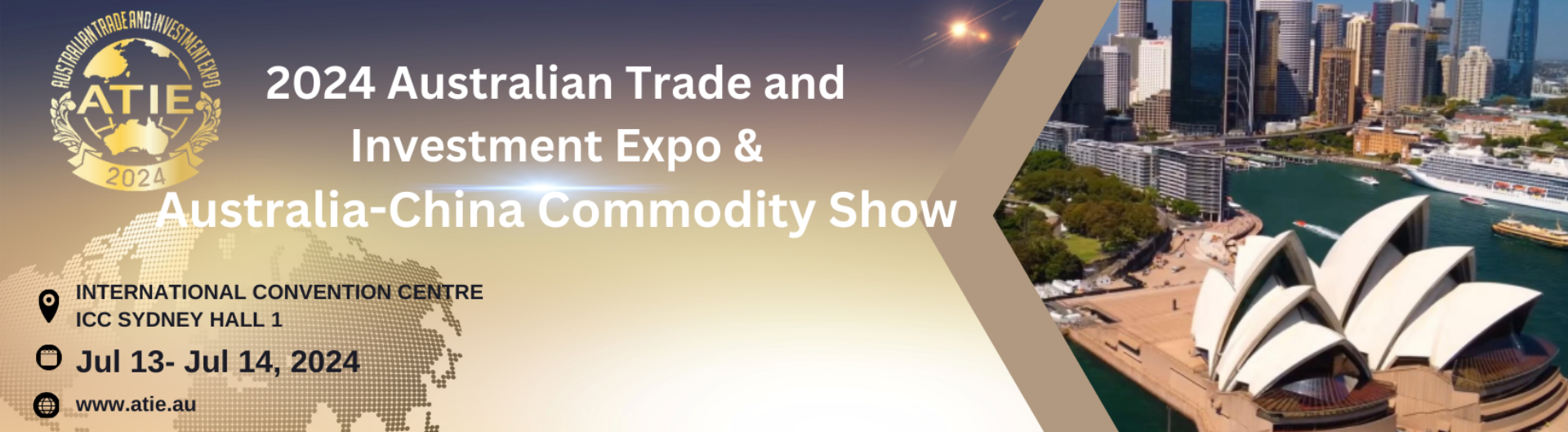 Australian Trade & Investment Expo 2024 is coming to ICC Sydney on 13 to 14 July 2024.