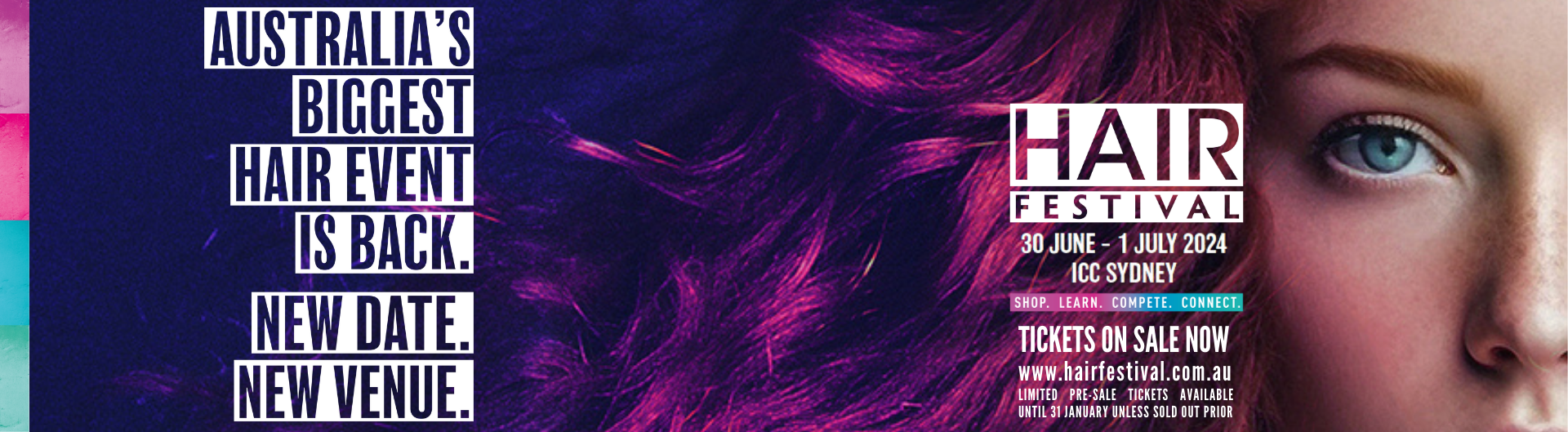 Hair Festival is heading to ICC Sydney on 30 June to 1 July.