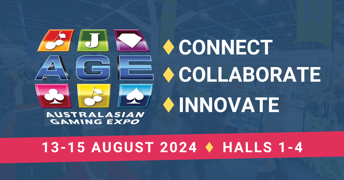 Australasian Gaming Expo is coming to ICC Sydney on the 13 to 15 August 2024