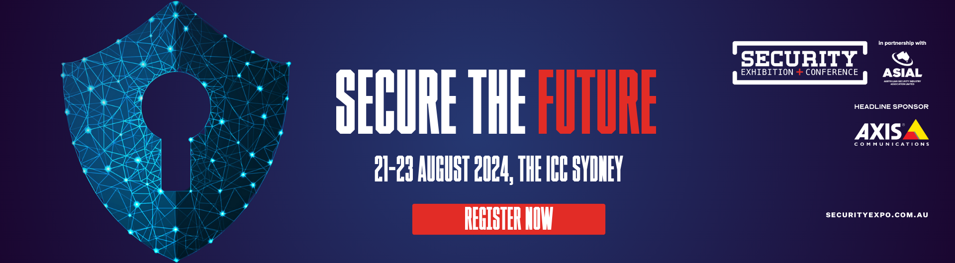 The Security Exhibition & Conference is coming to ICC Sydney on 21 to 21 August.