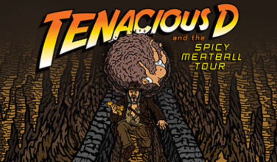 Tenacious D opens new tab
